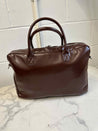 Burgundy Brown Leather BriefCase | Laptop Bag