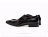 Black Monk Strap Shoe