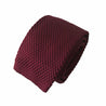 Maroon Knitted Tie