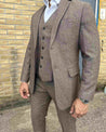 Ascot Light Brown Tweed Jacket