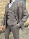 Ascot Light Brown Tweed Jacket