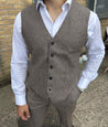 Ascot Light Brown Tweed Jacket