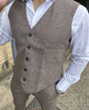 Ascot Light Brown Tweed Jacket