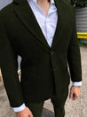 Blinder Green Herringbone Tweed 3 Piece Suit