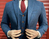 blinder blue tweed suit 