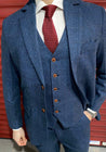 Blinder Blue Estate Herringbone Tweed 2 Piece Suit