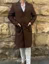 Brown Estate Tweed Coat
