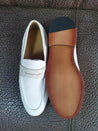 Cream Loafers Men