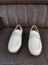 Cream Loafers Men