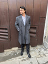 Blinder Grey Tweed Coat