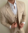 Sand Brown Linen Jacket