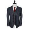 Peaky Grey Estate Herringbone Tweed 3 Piece Suit CUSTOM