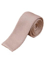 Cream Knitted Tie