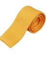 Yellow Knitted Tie