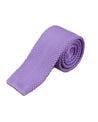 Lilac Knitted Tie