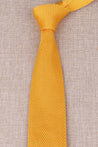 Yellow Knitted Tie