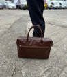 Burgundy Brown Leather BriefCase | Laptop Bag