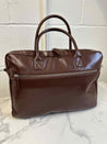 Burgundy Brown Leather BriefCase | Laptop Bag