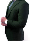 Larger Blinder Green Herringbone Tweed 3 Piece Suit