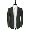 Peaky Green With Yellow & Red Windowpane Tweed 2 Piece Suit