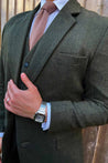 Olive Peaky Green Tweed Jacket