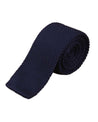 Navy Knitted Tie