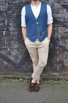 Blinder Blue Waistcoat