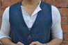 Blinder Blue Waistcoat