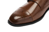 Brown Monk Strap Shoe