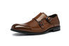 Brown Monk Strap Shoe