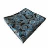 Blue and Black Paisley